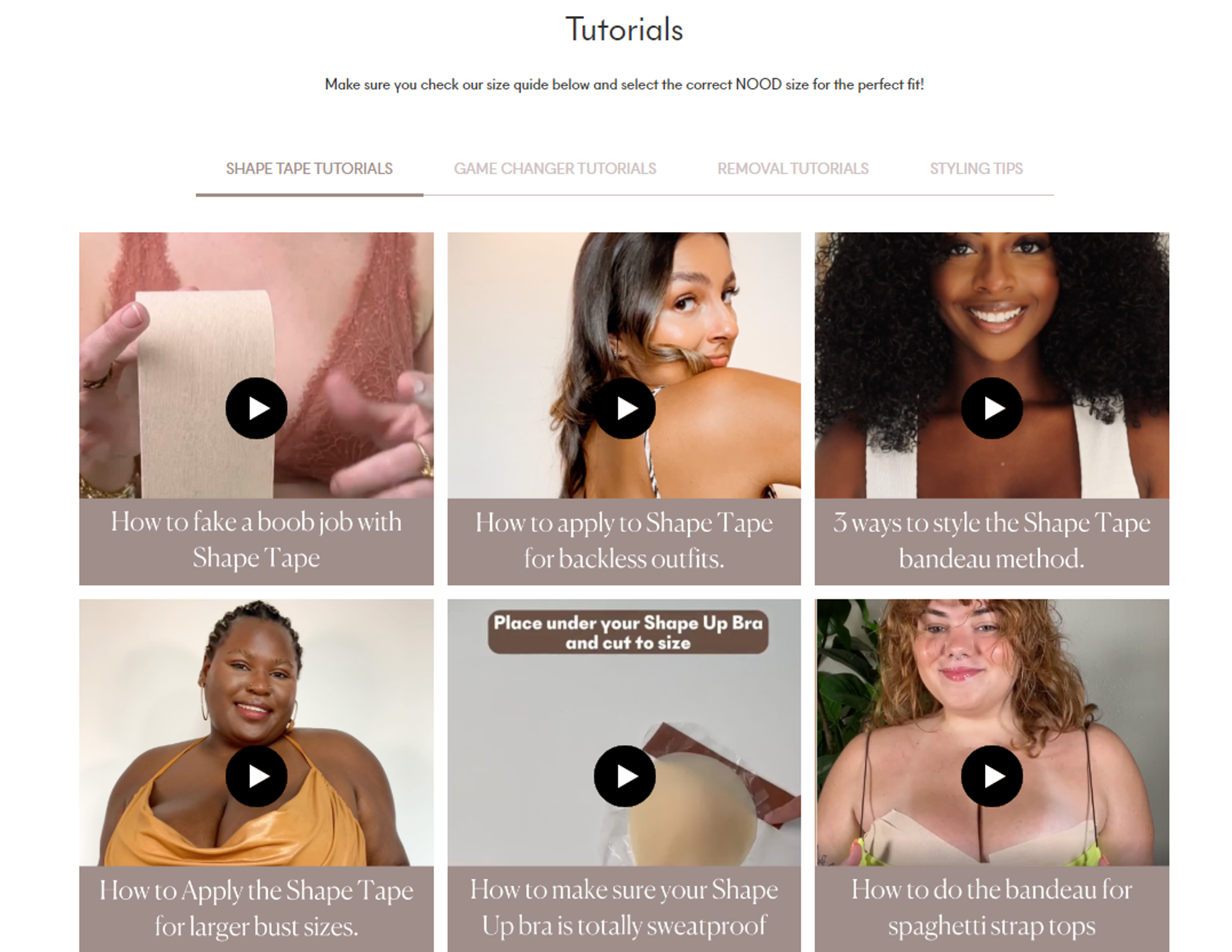 tutorial videos